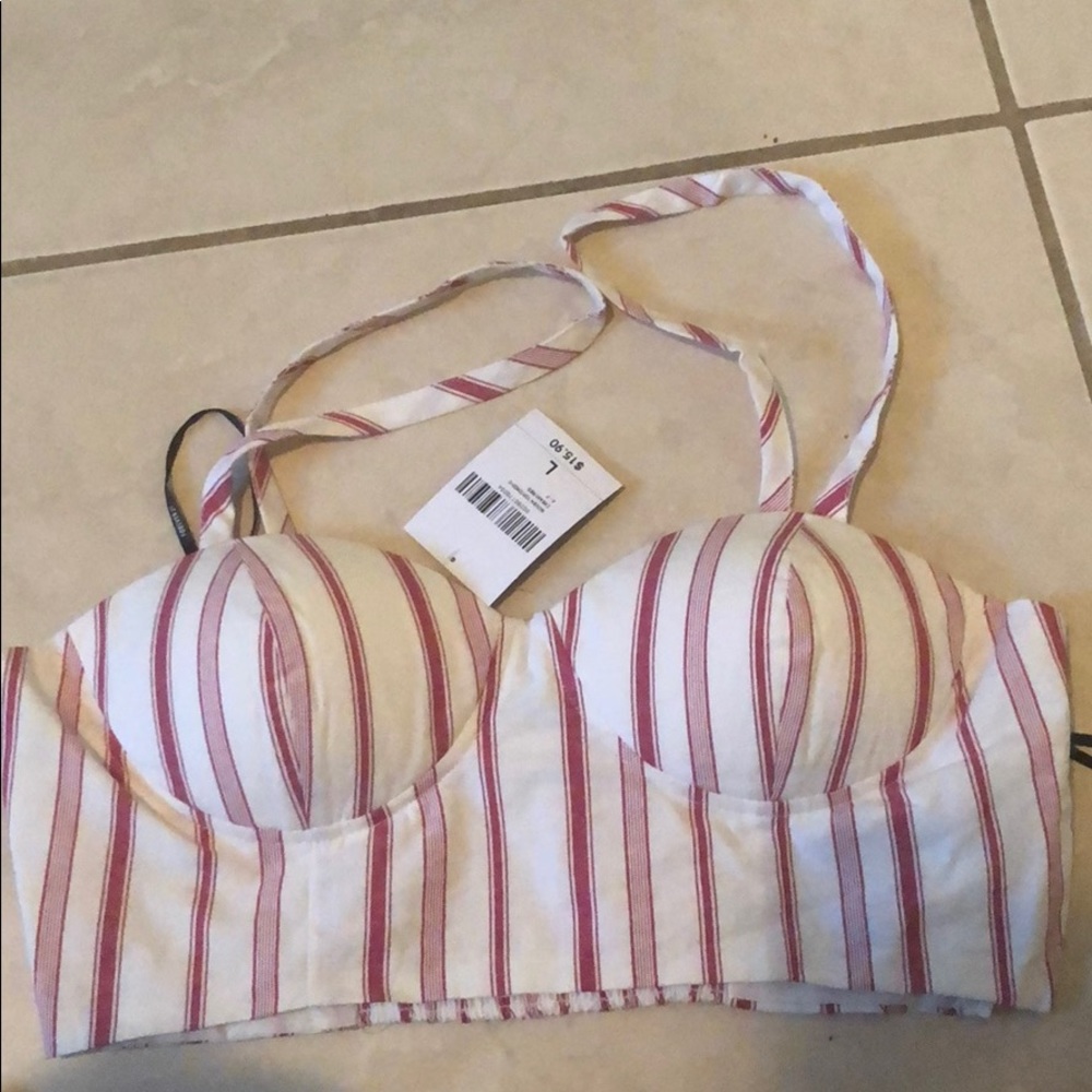 Stripped crop top
